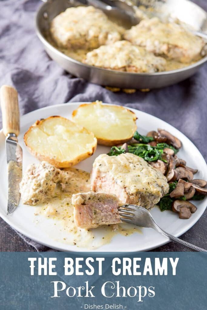 Creamy Pork Chops for Pinterest 5