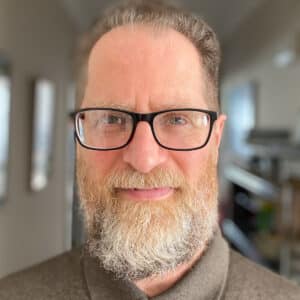 Christopher Benoit's headshot taken in 2020