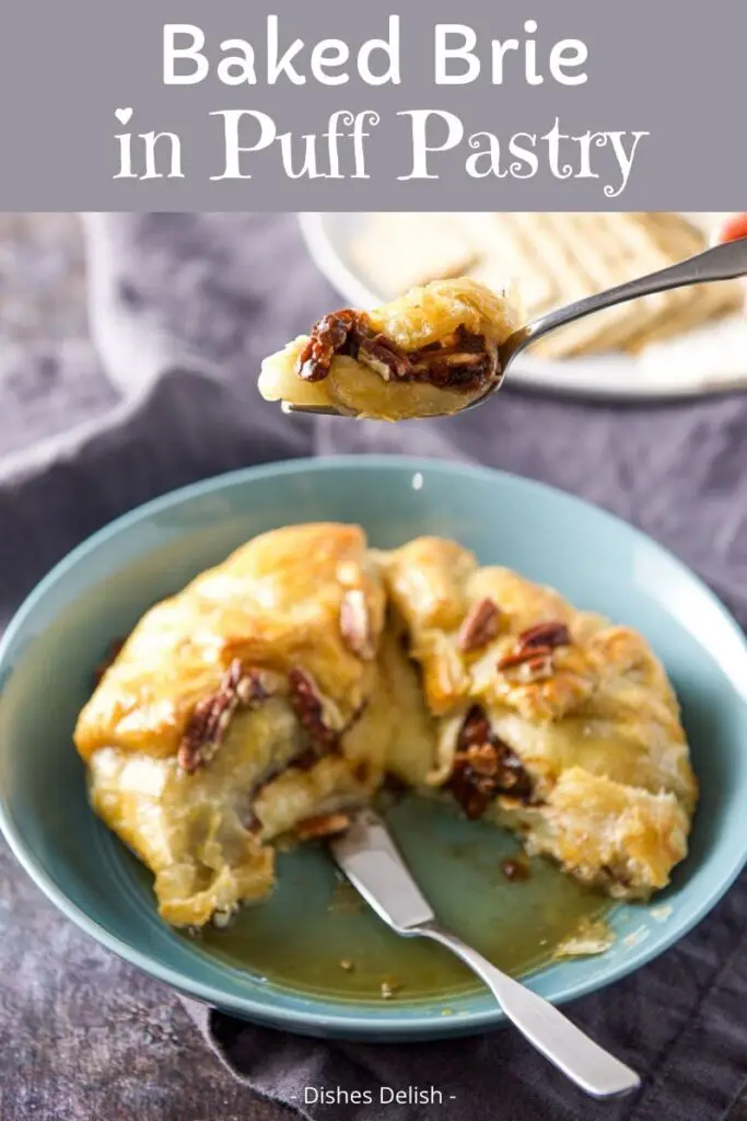 Baked Brie in Puff Pastry for Pinterest 4