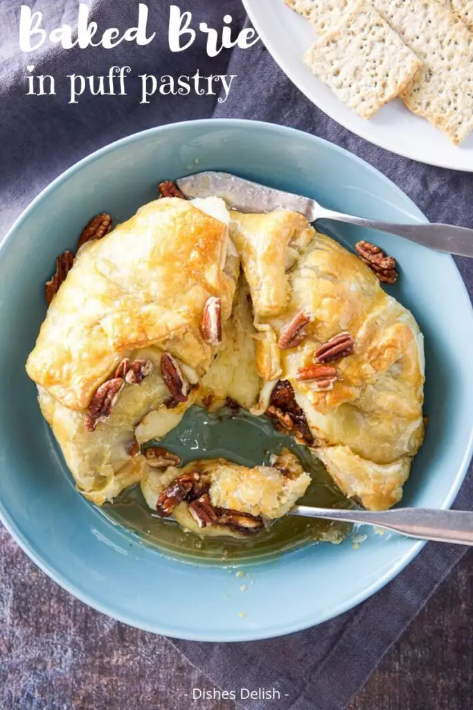 Baked Brie in Puff Pastry for Pinterest 5