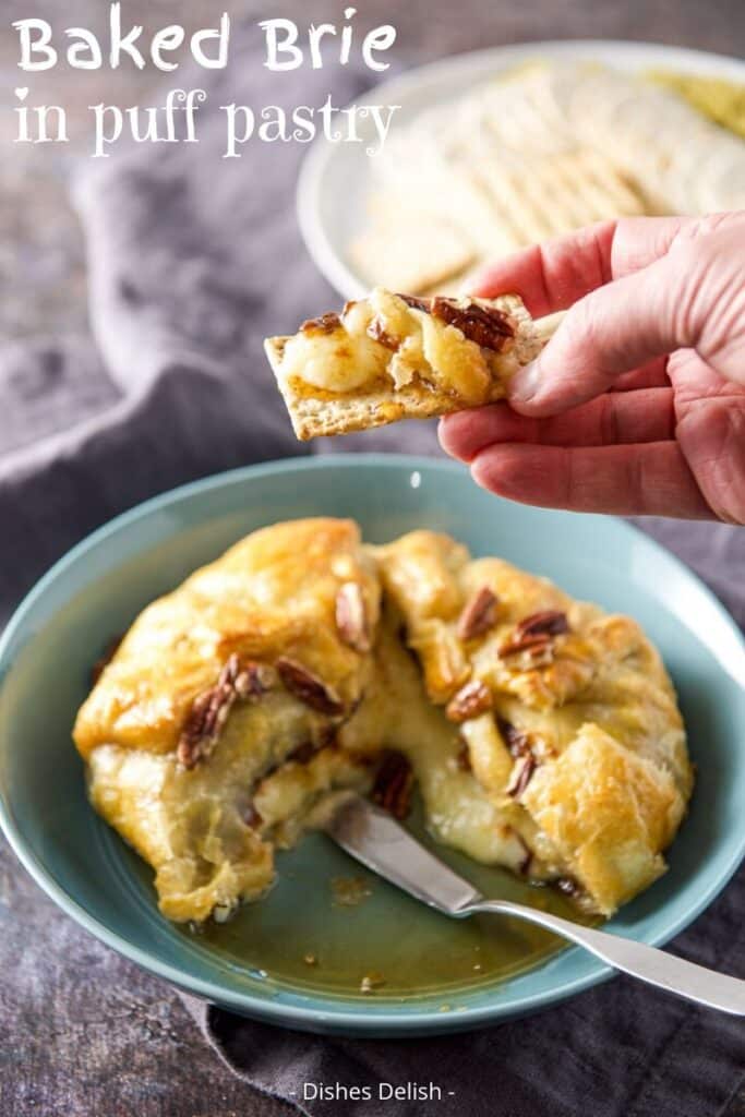 Baked Brie in Puff Pastry for Pinterest 6