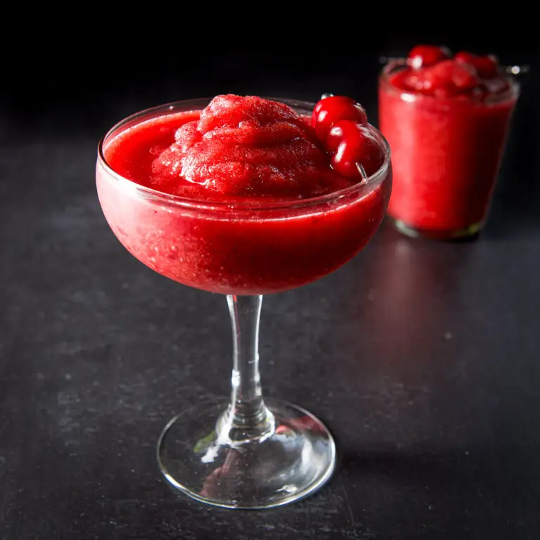 Cherry Margarita | Frozen and Delicious