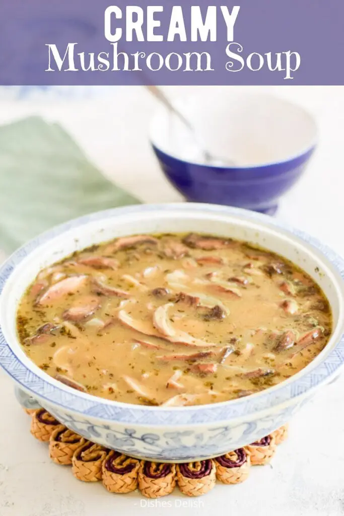 Creamy Mushroom Soup for Pinterest 2