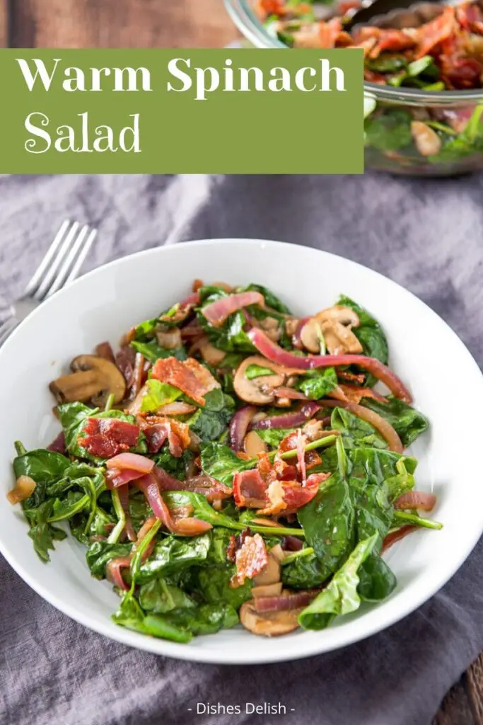 Warm Spinach Salad for Pinterest 4