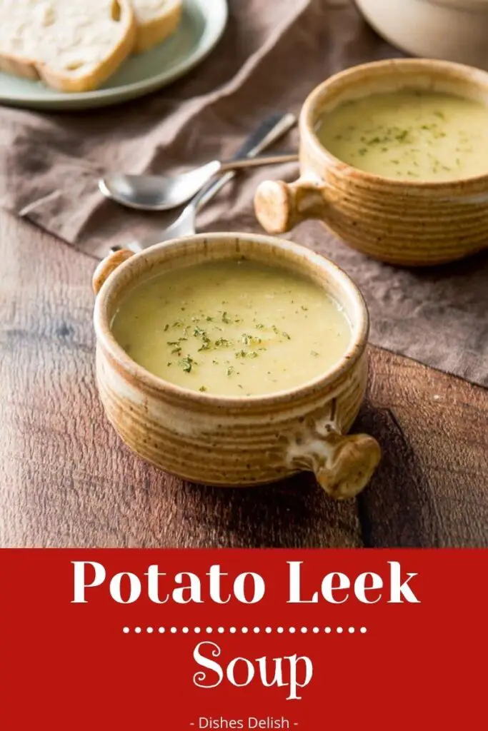 Instant Pot Potato Leek Soup for Pinterest 1