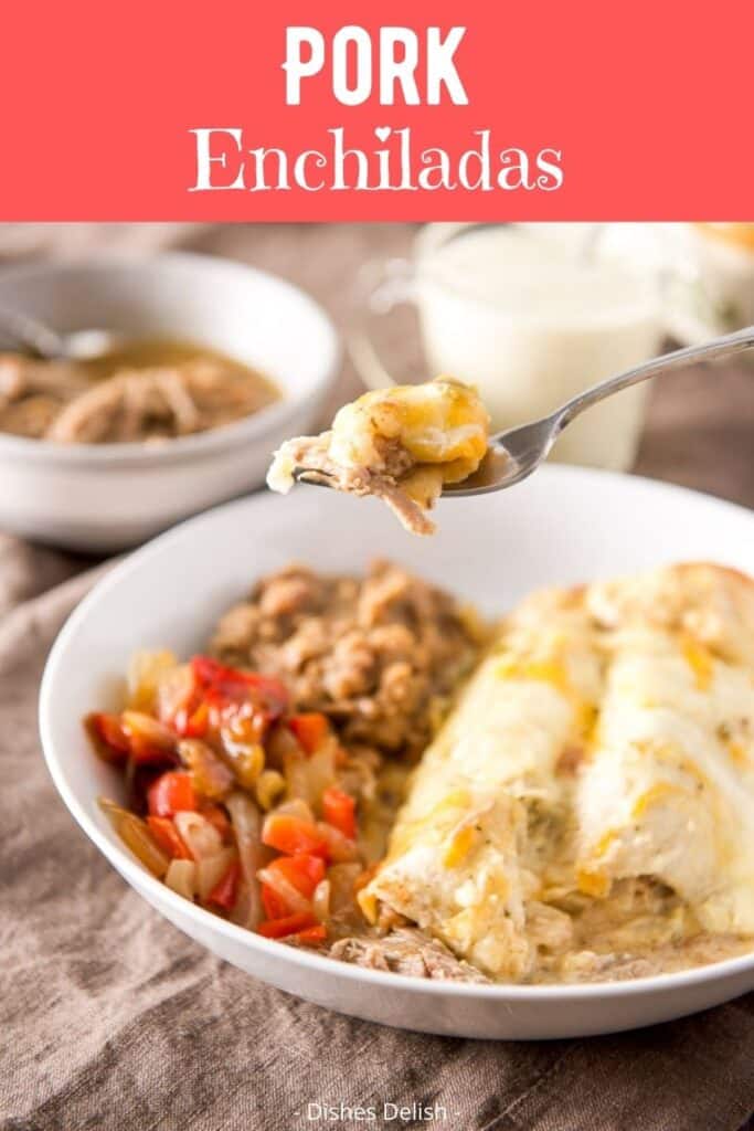 Pulled Pork Enchiladas for Pinterest 3