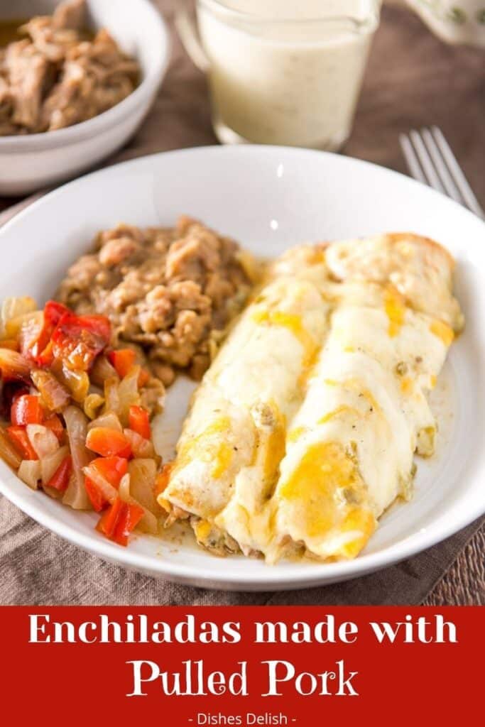 Pulled Pork Enchiladas for Pinterest 4