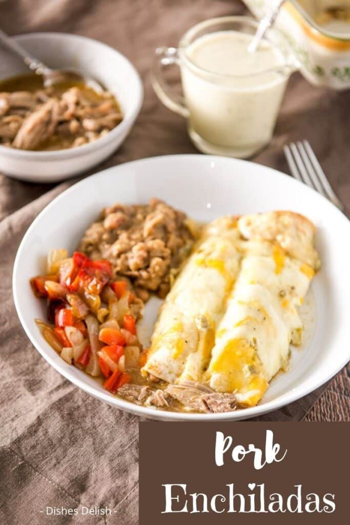 Pulled Pork Enchiladas for Pinterest 5