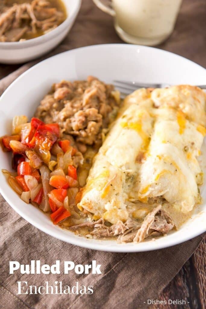 Pulled Pork Enchiladas for Pinterest 6