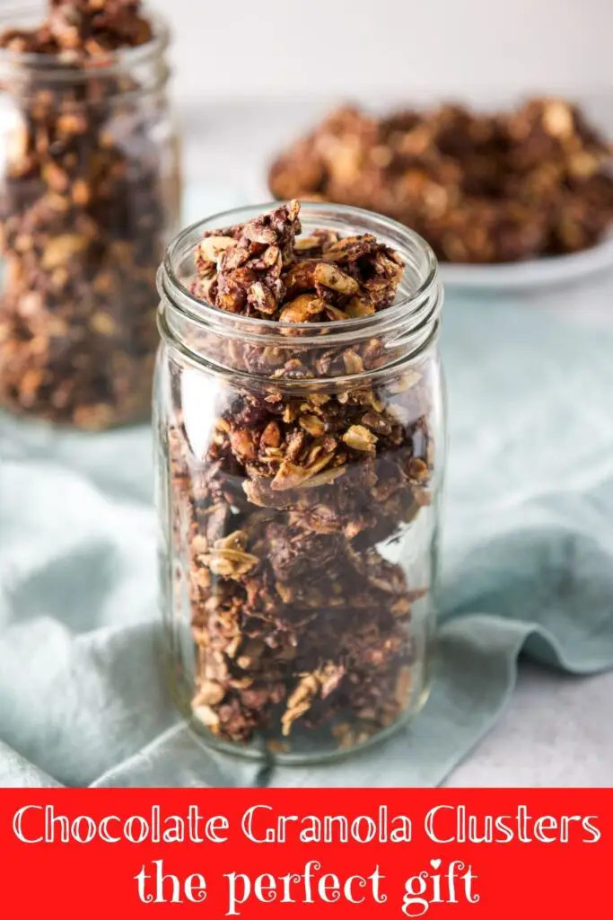 Chocolate Granola Clusters for Pinterest 1