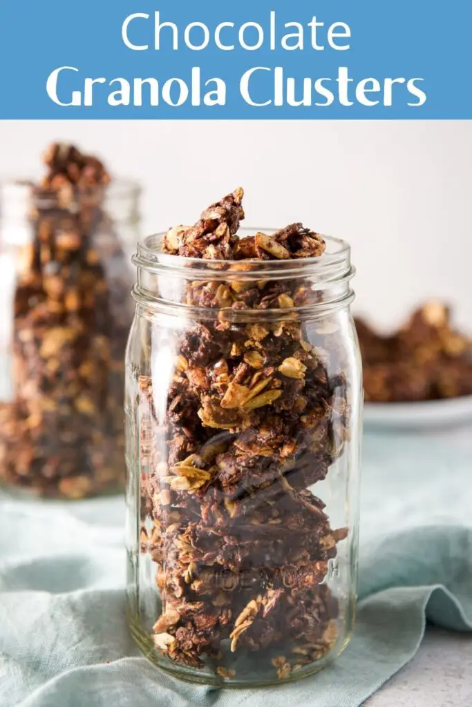 Chocolate Granola Clusters for Pinterest 4