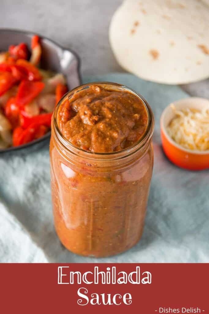 Chunky Enchilada Sauce for Pinterest 1