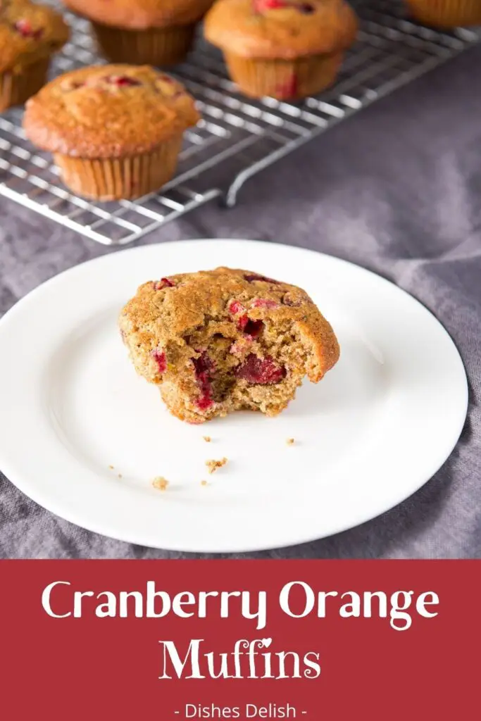 Cranberry Orange Muffins for Pinterest 2