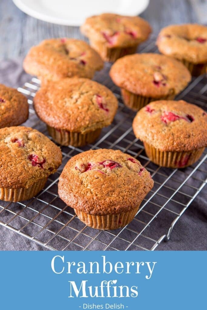 Cranberry Orange Muffins for Pinterest 3