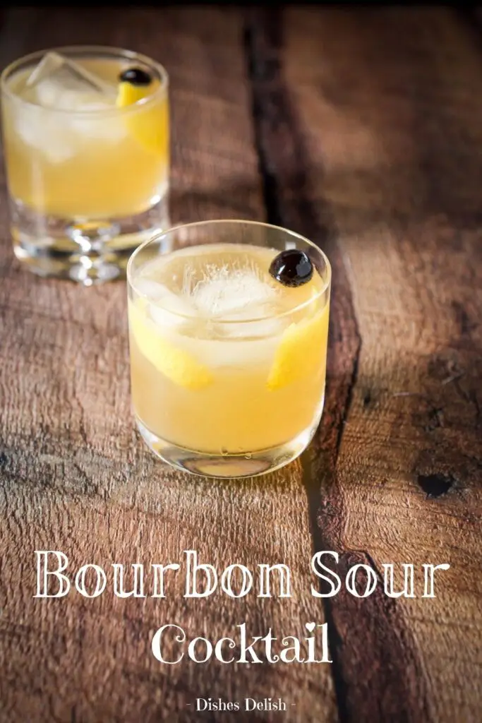 Bourbon Sour Cocktail for Pinterest 5