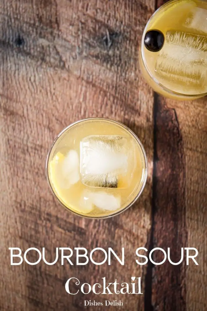 Bourbon Sour Cocktail for Pinterest 6