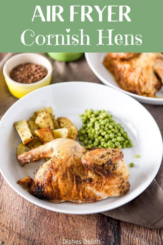 Air Fryer Cornish Hens for Pinterest 1