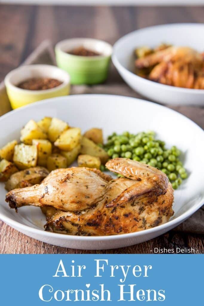 Air Fryer Cornish Hens for Pinterest 2