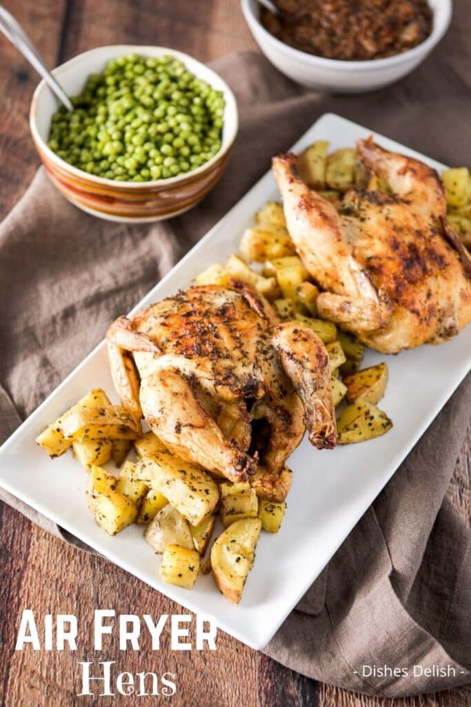 Air Fryer Cornish Hens for Pinterest 4