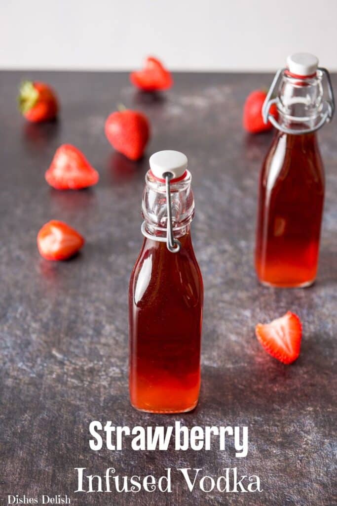 Strawberry Infused Vodka for Pinterest 2