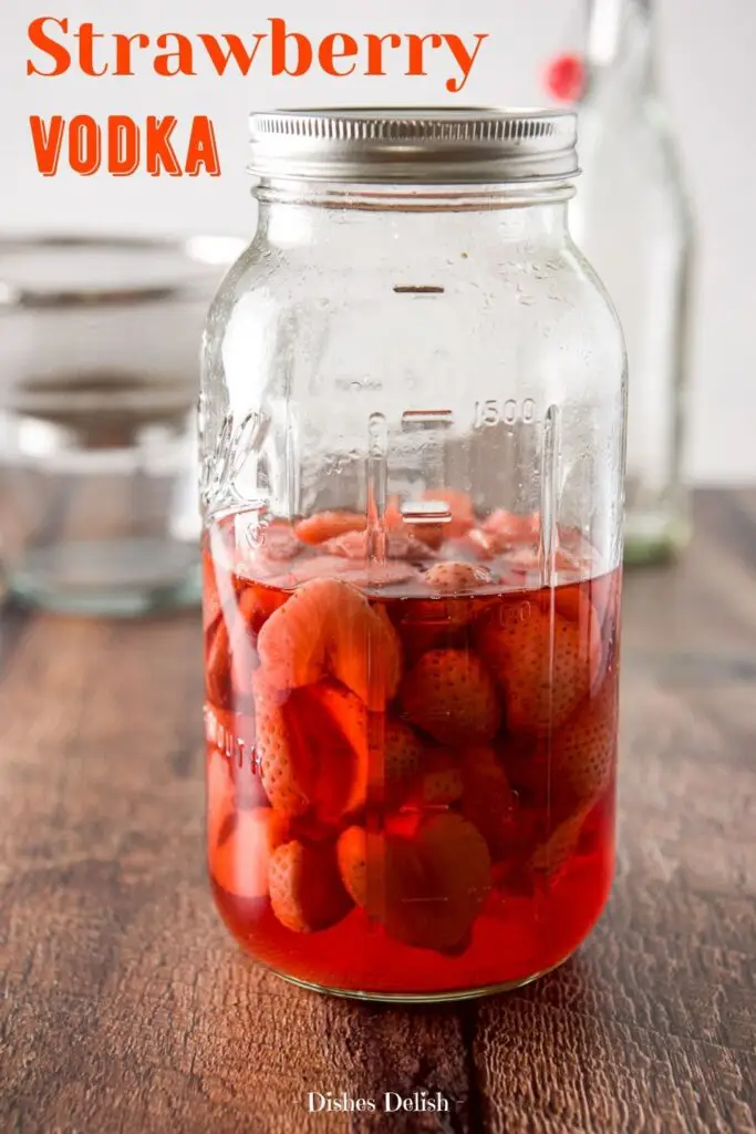 Strawberry Infused Vodka for Pinterest 3