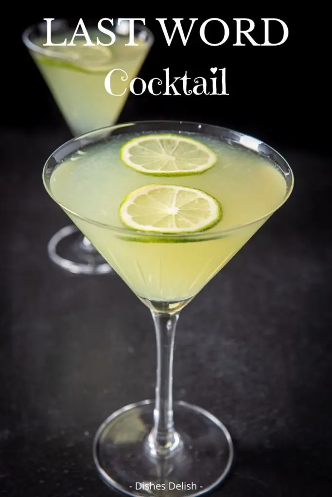 The Last Word Cocktail for Pinterest