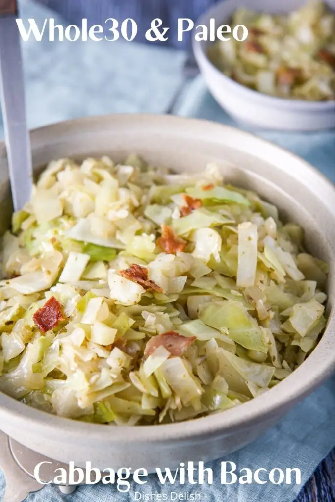 Whole30 cabbage for Pinterest