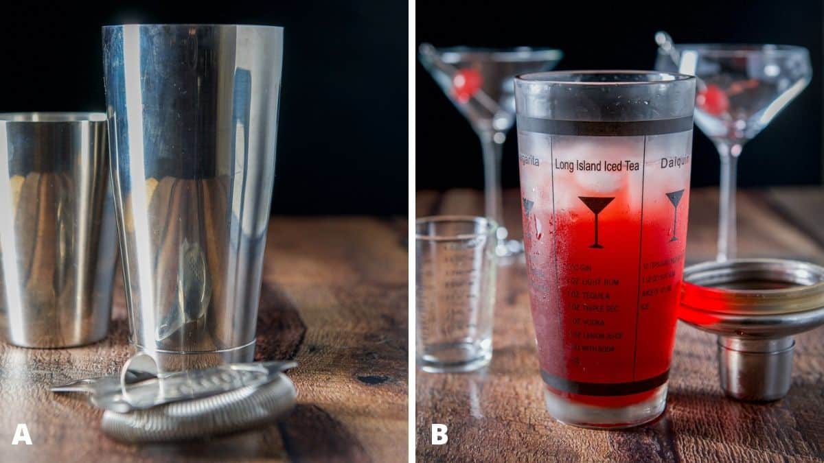 Two different type of shakers