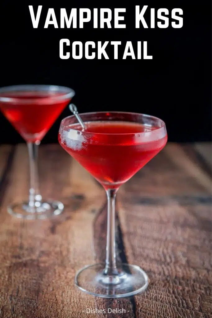 Vampire Kiss Cocktail for Pinterest