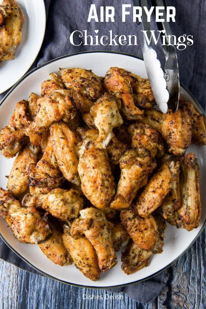 Air Fryer Chicken Wings for Pinterest