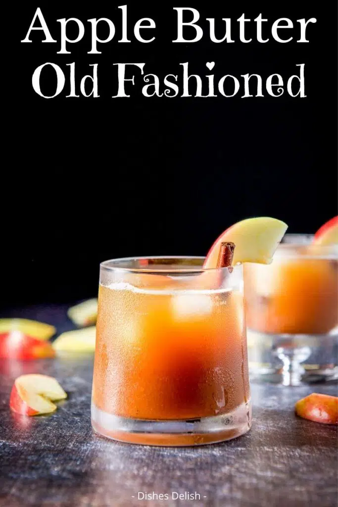 Apple Butter Old Fashioned for Pinterest