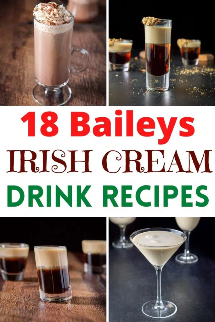 Baileys Irish Cream Drink Recipes for Pinterest