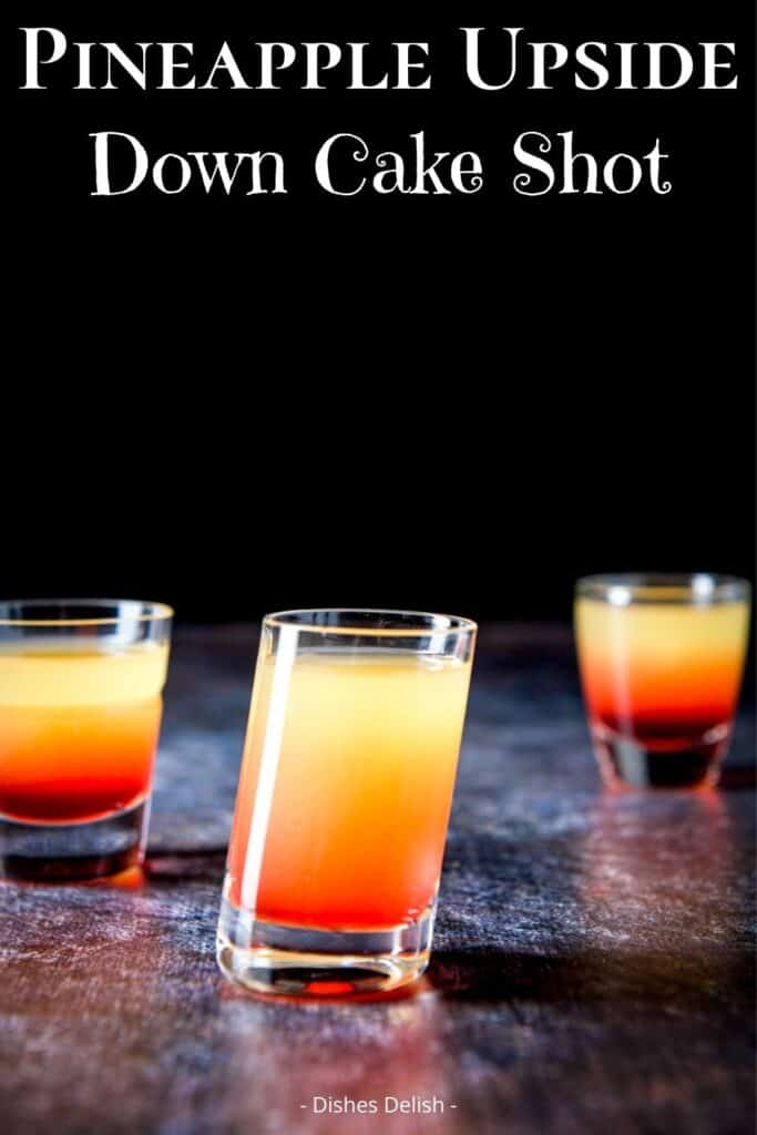 Pineapple Upside Down Cake Shot Pinterest
