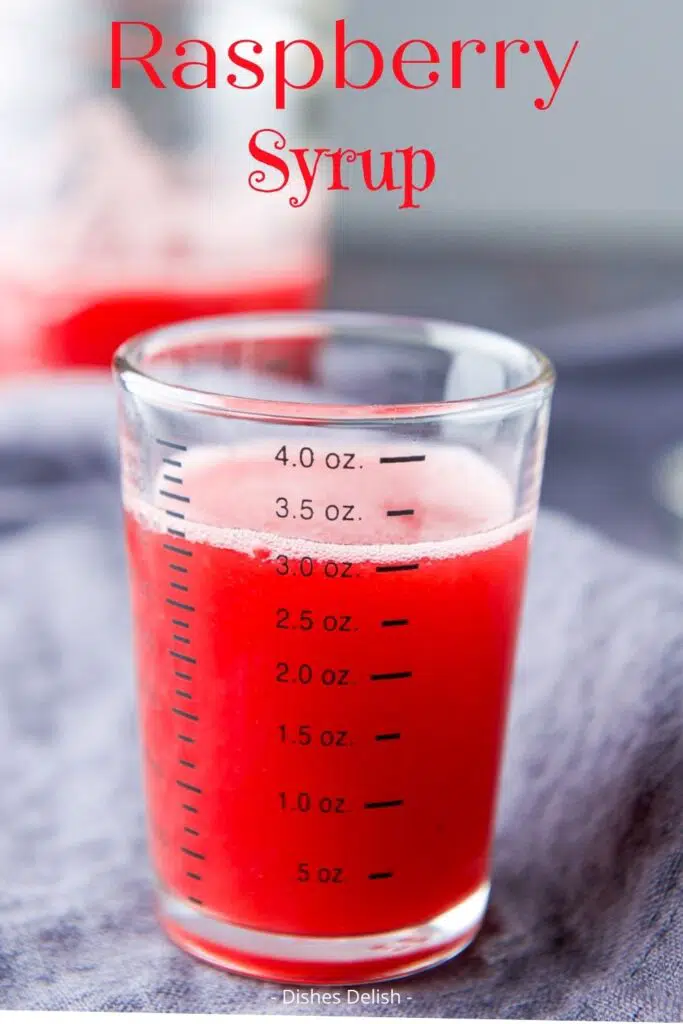 Raspberry Syrup for Pinterest 2