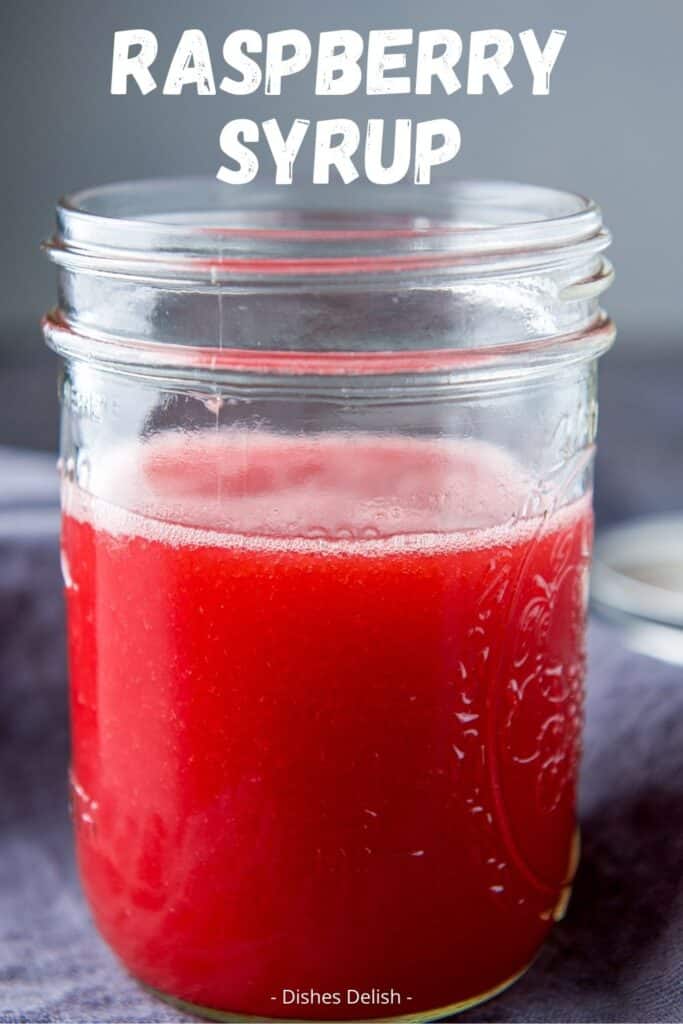 Raspberry Syrup for Pinterest 3