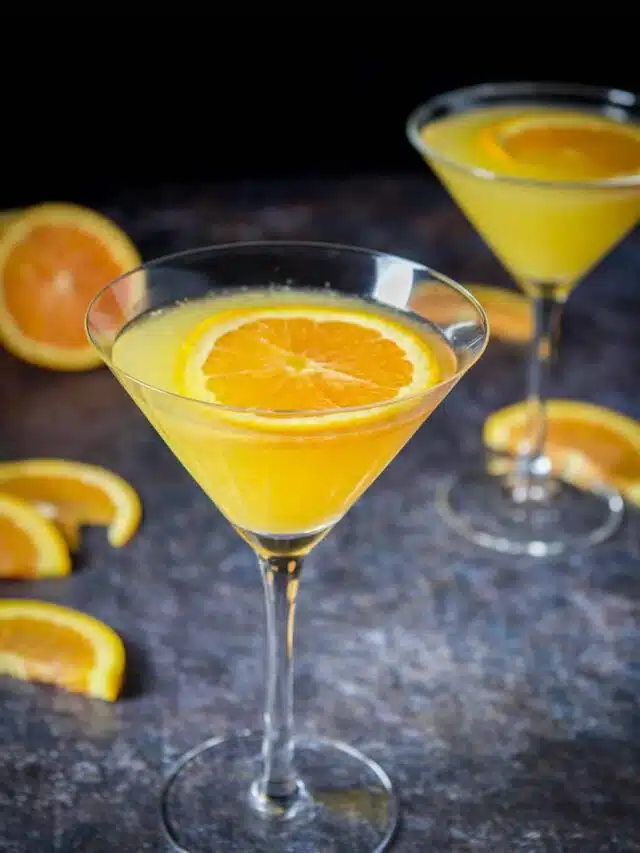 Delicious Orange Martini