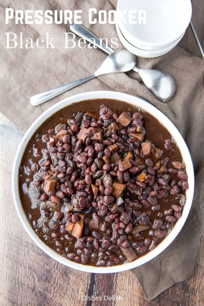 instant pot black beans for Pinterest 2