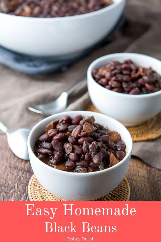 instant pot black beans for Pinterest 3