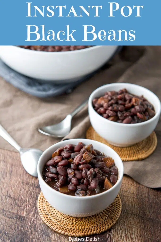 instant pot black beans for Pinterest 4