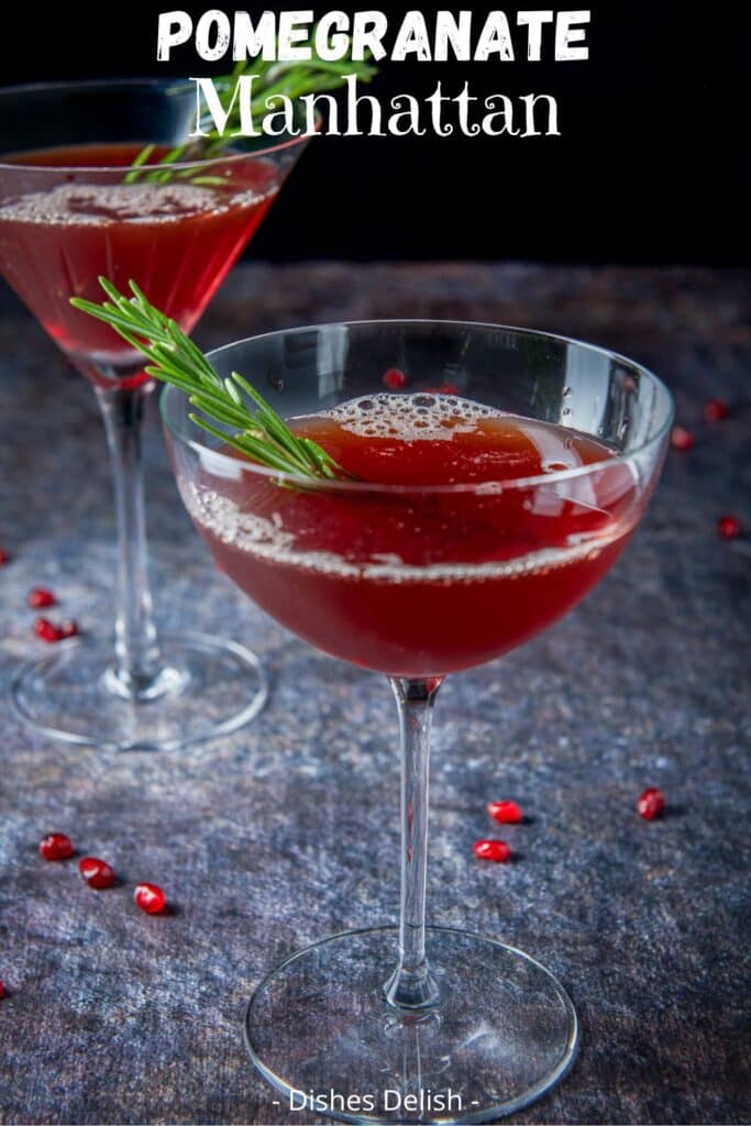 pomegranate manhattan for Pinterest 3