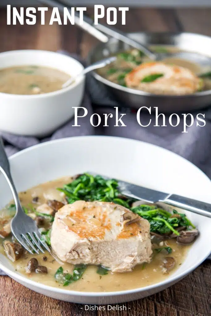 instant pot pork chops for Pinterest 2