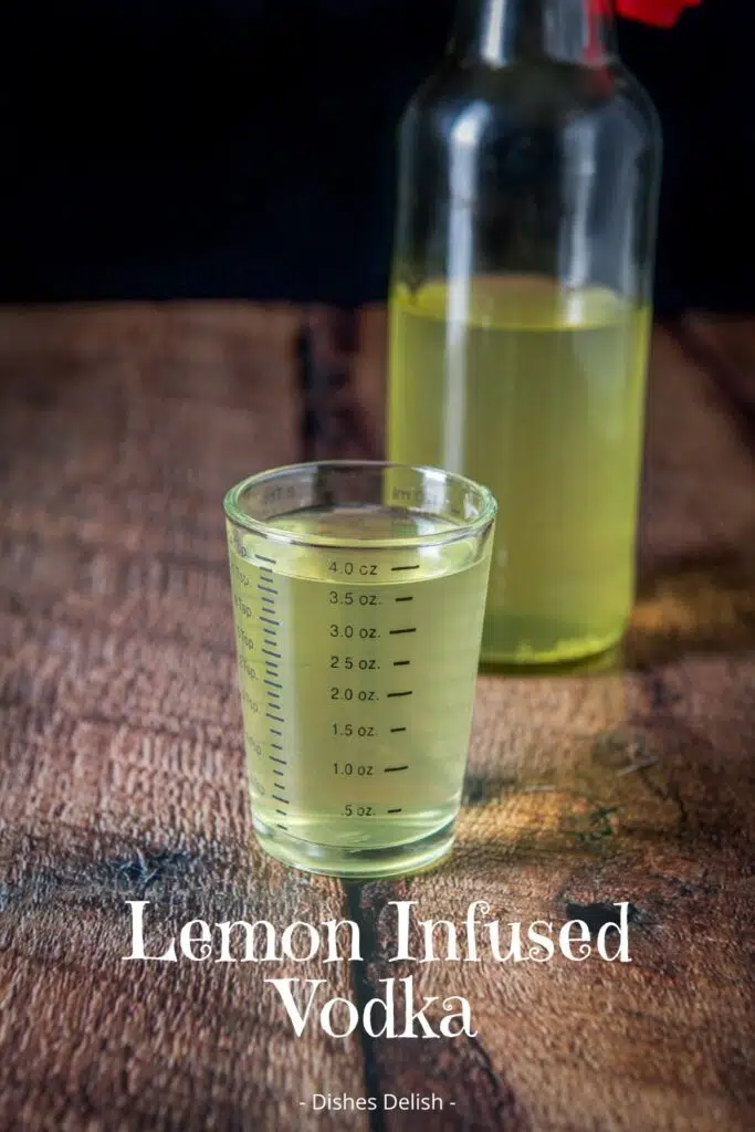 lemon infused vodka for Pinterest 4