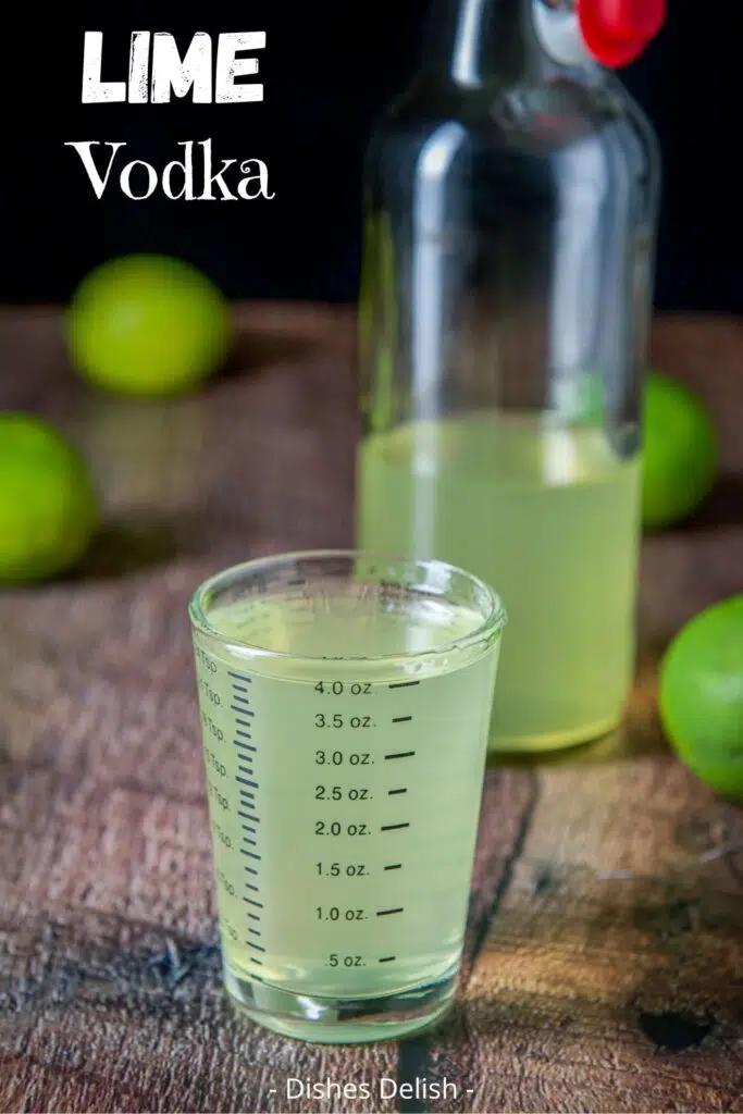 lime infused vodka for Pinterest 3