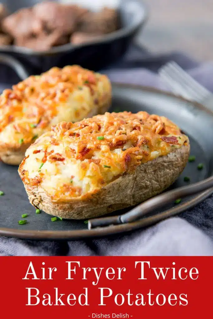 air fryer twice baked potatoes for Pinterest 3