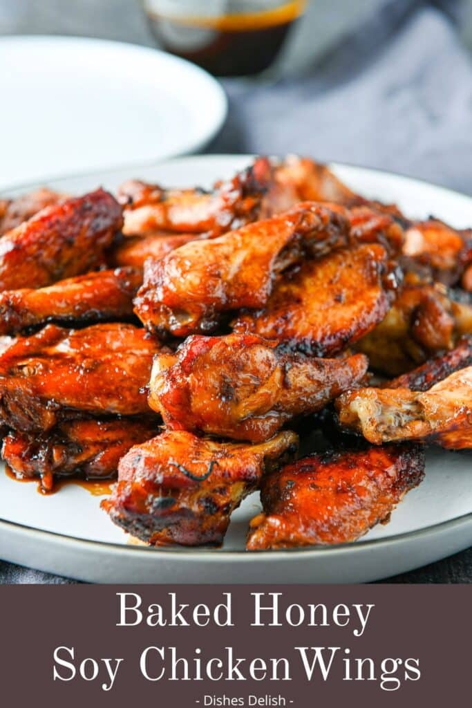 honey soy chicken wings for Pinterest 3