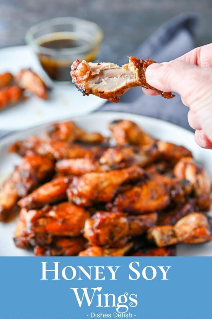 honey soy chicken wings for Pinterest 4