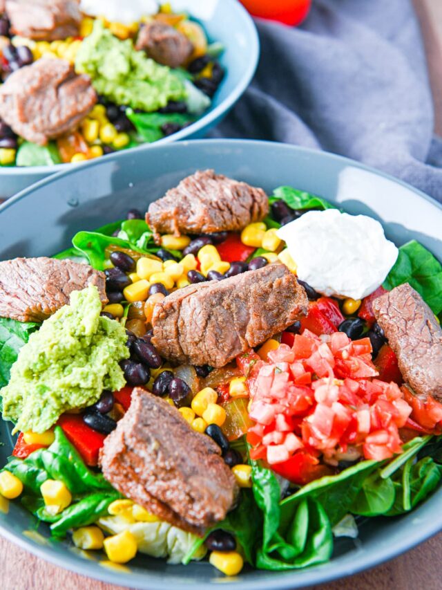 Beef Burrito Bowl - Dishes Delish