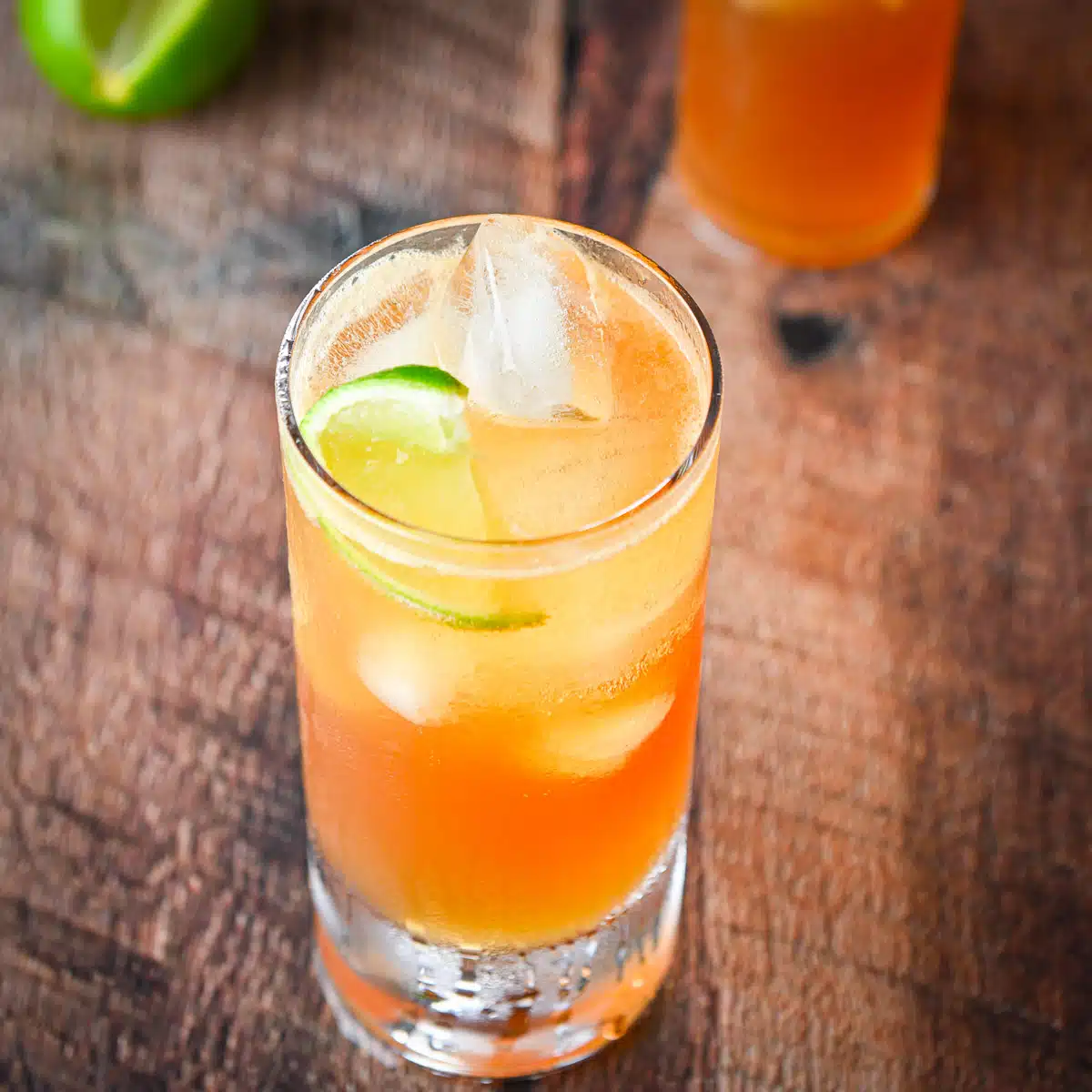 Dark and Stormy Cocktail
