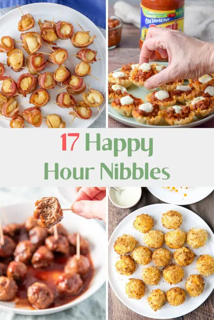 17 happy hour bites for Pinterest