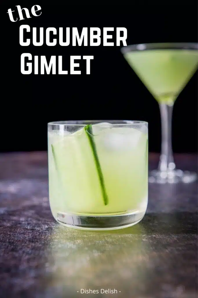 Cucumber Gimlet Recipe for Pinterest 3